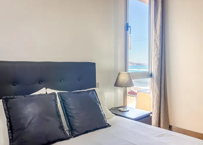 公寓 Seafront Terrace Canteras *