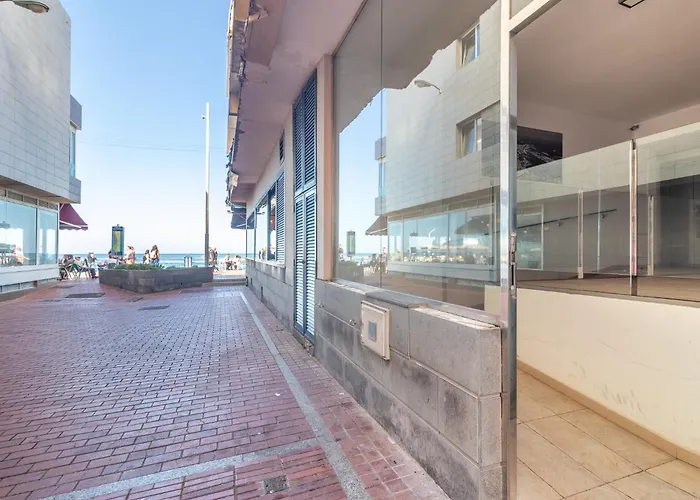 公寓 Seafront Terrace Canteras