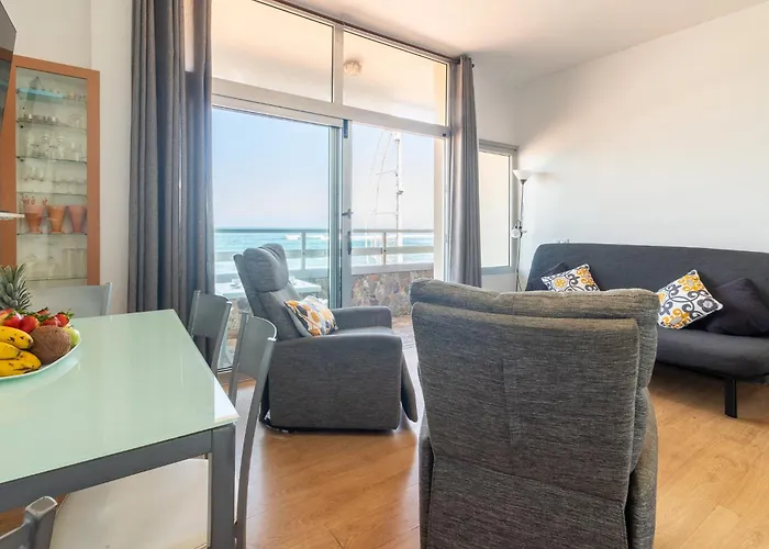 公寓 Seafront Terrace Canteras